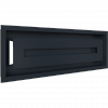 Kratka kominkowa WIND grafitowa 17x49